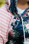 Floral and Stripes Hoodie Now Available in Kids!