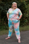 In your Dreams V-Neck Tee | Seaside Tie Dye