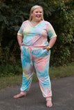 In your Dreams V-Neck Tee | Seaside Tie Dye