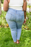 High-Waisted Tummy Control Skinny Jeans