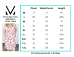 IN STOCK Taryn Sleeveless Midi Dress - White Floral FINAL SALE