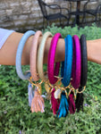 Lola Hands Free Glitter Bangle Keychain