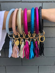 Lola Hands Free Glitter Bangle Keychain