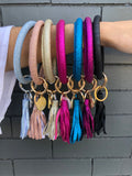Lola Hands Free Glitter Bangle Keychain