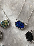 Annabelle Pendant Necklace with Silver Setting