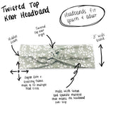 Copper Field Floral Headband