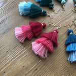 Elise Party Tassel Dangle Earrings