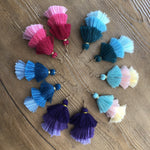 Elise Party Tassel Dangle Earrings