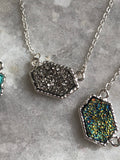 Annabelle Pendant Necklace with Silver Setting