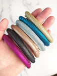 Lola Hands Free Glitter Bangle Keychain