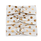 Grey with Golden Dots Headband