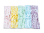 Pale Yellow Faux Lace Headband