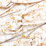 Peach Whimsy Floral Headband
