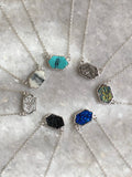 Annabelle Pendant Necklace with Silver Setting