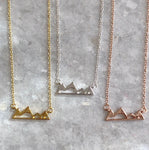 Mountains are Calling Pendant Necklace