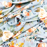 Blue Western Floral Headband