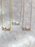 Mountains are Calling Pendant Necklace