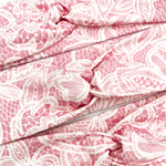 Light Pink Faux Lace Headband