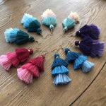 Elise Party Tassel Dangle Earrings