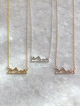 Mountains are Calling Pendant Necklace