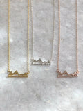 Mountains are Calling Pendant Necklace