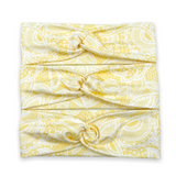 Pale Yellow Faux Lace Headband