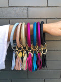 Lola Hands Free Glitter Bangle Keychain