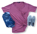 Slouchy Pocket Tee | Multiple Colors!