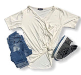 Slouchy Pocket Tee | Multiple Colors!