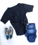 Slouchy Pocket Tee | Multiple Colors!