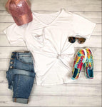 Slouchy Pocket Tee | Multiple Colors!