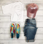 Slouchy Pocket Tee | Multiple Colors!