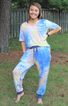 Tie Dye at Dusk Lounge Set